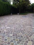 Terrassement avec Pavés en grés