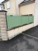 Portails et clotures alu : clôture ral 6021 aluminium gamme tradition sib orgeval. Wilco Yvelines 78
