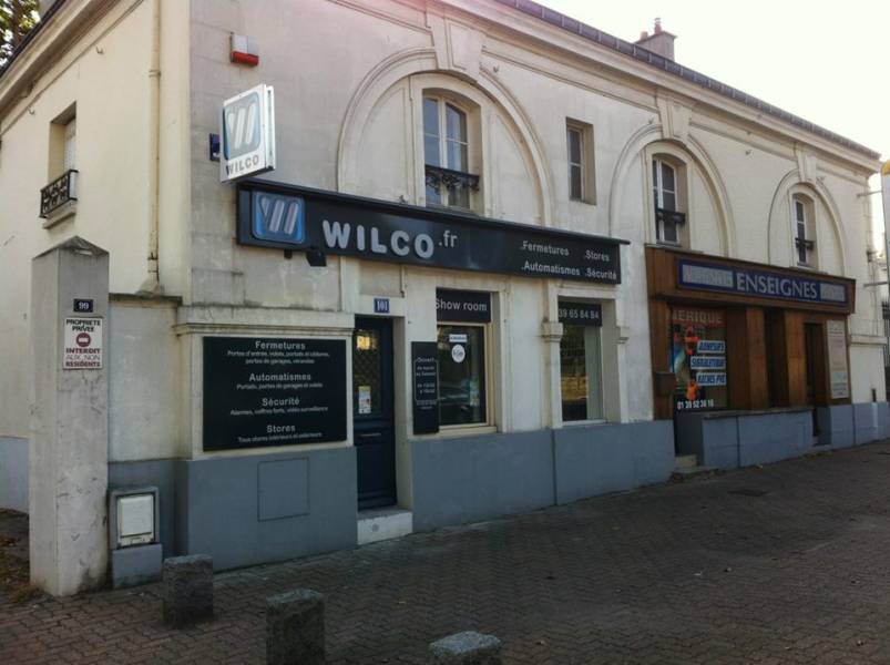 Show room chatou : facade agence de chatou. Wilco Yvelines 78