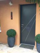 Porte entrée aluminium Kline