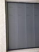Portes de garage sectionnelles : porte de garage normstahl gris 9007. Wilco Yvelines 78