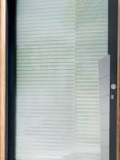 Portes d'entrée en aluminium : porte entree clarte kline, vitrée. Wilco Yvelines 78