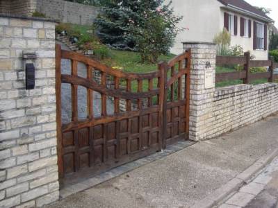 Portails et clotures alu : portail et clôture avant remplacement - photo 2. Wilco Yvelines 78