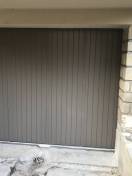 Portes de garage coulissantes latérales : porte garage coulissante sib gamme confort modèle pologne ral 7006. Wilco Yvelines 78