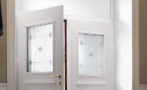 Portes d'entrée en aluminium : porte d'entree kline prestige - photo 2, semi-vitrée. Wilco Yvelines 78