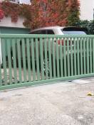 Portail coulissant ALU  haut de gamme automatique