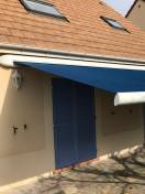 Store banne On'x bleu Marquises WILCO Yvelines