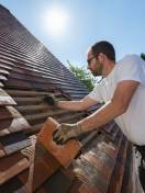 Chantier Pose de Verrière Velux - extérieur 1