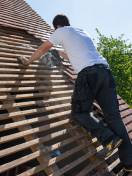 Chantier Pose de Verrière Velux - découpe 4