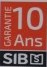 Logo garantie 10 ans SIB
