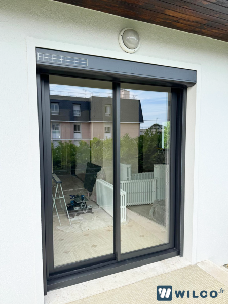 Fenêtres alu : rénovation : fenêtre kline et volet solaire bubendorff. Wilco Yvelines 78