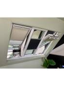 Velux Verrière 3 en 1 ouverte, showroom à Orgeval