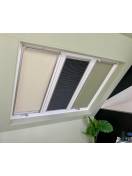 Velux Verrière 3 en 1 stores baissés, showroom à Orgeval
