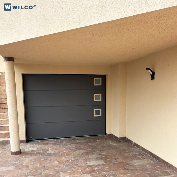 Porte de garage sectionelle avec vitrage teckentrup Portes de garage sectionnelles : porte de garage sectionelle avec vitrage teckentrup. Wilco Yvelines 78