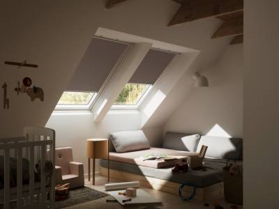 Stores fenêtres de toit : store intérieur velux. Wilco Yvelines 78