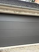 Porte de garage sectionnelle Teckentrup aluminium