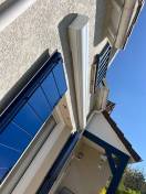 Installation d'un store banne blanc dans les Yvelines