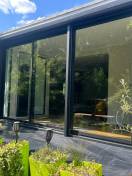 Verrière extérieure en aluminium installée dans les Yvelines