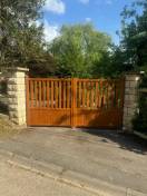 Portail classique sur mesure à Oinville-sur-Montcient 78