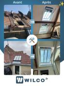Changement de fenêtres de toit Velux dans les Yvelines