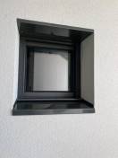 Fenêtre aluminium noire K-Line dans les Yvelines - Extérieur