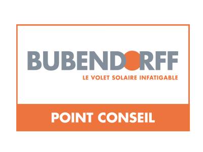 Volets roulants : logo point conseil bubendorff. Wilco Yvelines 78