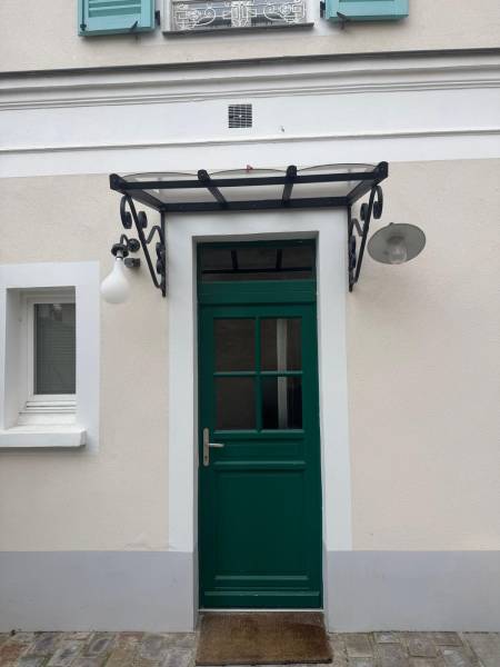 Marquises : marquise aluminium à crespières. Wilco Yvelines 78