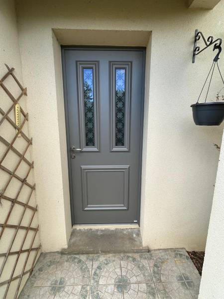 Portes d'entrée en aluminium : porte d'entrée aluminium méo yvelines. Wilco Yvelines 78