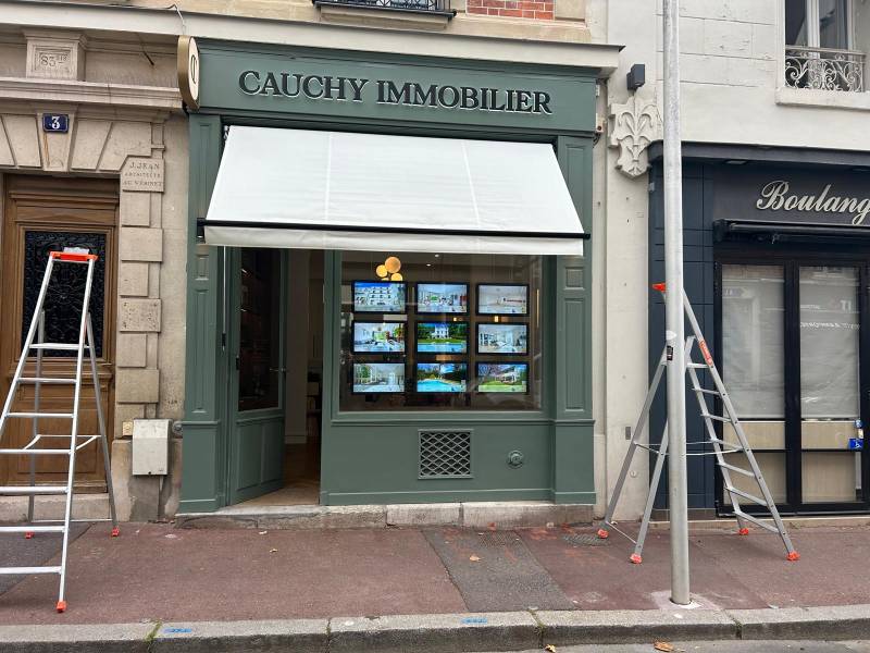 Stores bannes : store banne sur mesure au vesinet. Wilco Yvelines 78