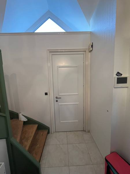 Portes d'entrée en aluminium : porte d'entrée sur mesure à marsinval - intérieur. Wilco Yvelines 78