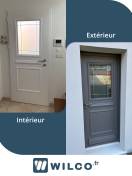 Portes d'entrée en aluminium : porte d'entrée créative de k-line vernouillet - intérieur / extérieur. Wilco Yvelines 78