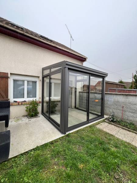 Véranda alu : véranda en aluminium à triel-sur-seine. Wilco Yvelines 78